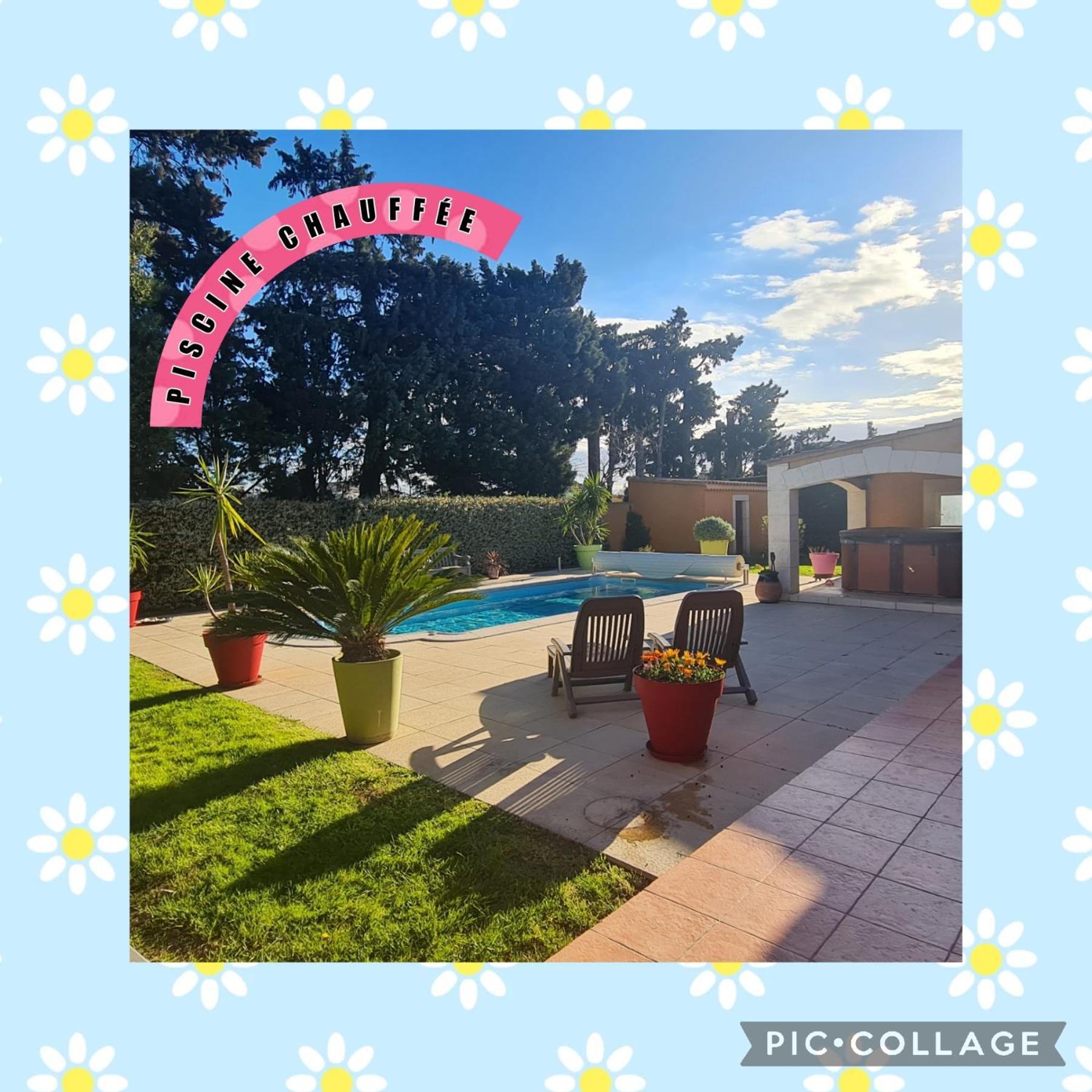Villa Flamenca - Piscine Chauffee Châteaurenard Exteriör bild